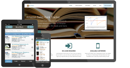 track amazon sales rank for books novelrank
