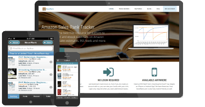 NovelRank on phone, tablet, and desktop