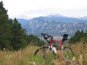 Overlooking Estes Park, CO - August 29, 2009