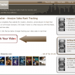 Amazon DVD Sales Rank Tracker