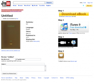 epub format ebook