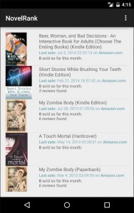NovelRank Android App